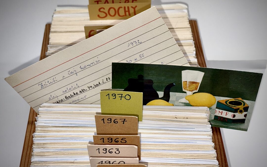 Digitalizujeme kartotéku děl Vlastimila Beneše