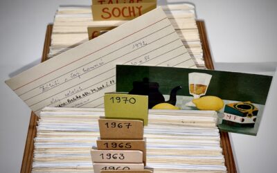 Digitalizujeme kartotéku děl Vlastimila Beneše