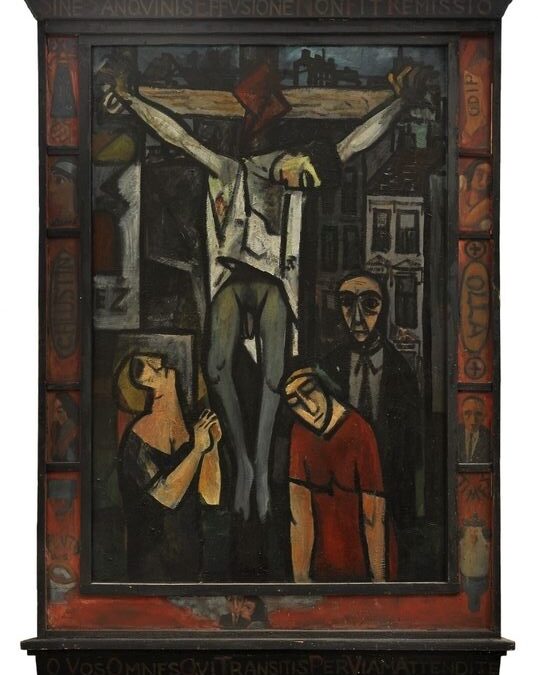 Vlastimil Beneš, Bernard Buffet a motiv ukřižování